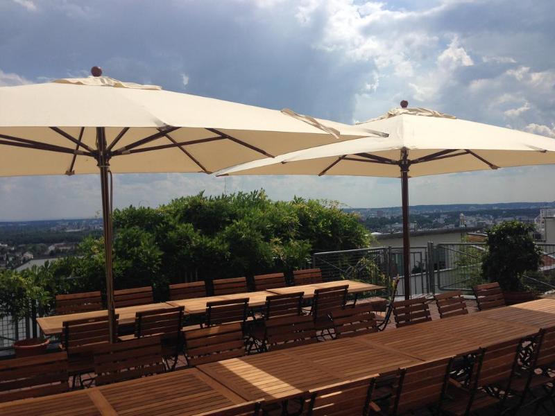 Hotel Schoene Aussicht Frankfurt am Main Buitenkant foto